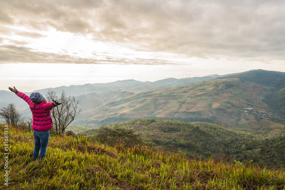 Fototapeta premium good morning mountains
