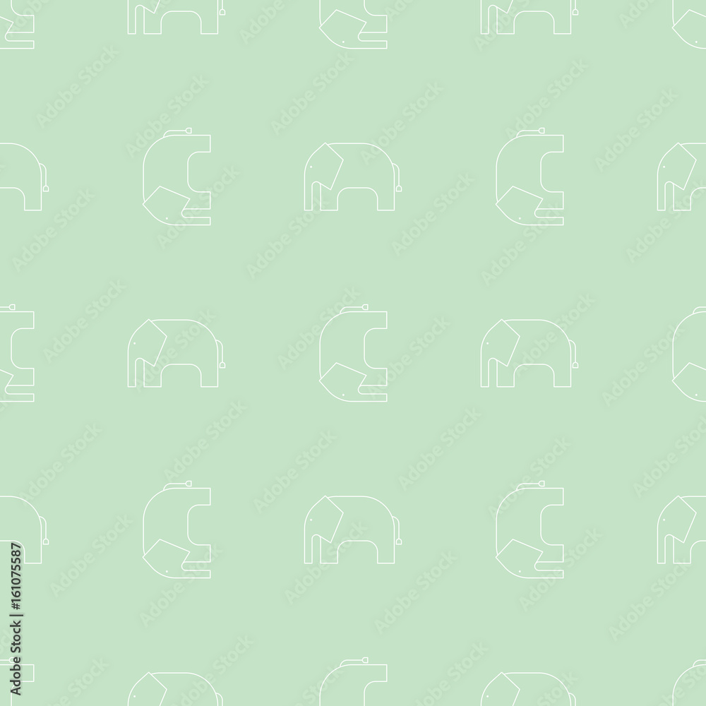 Elephant seamless pattern Elephant seamless pattern