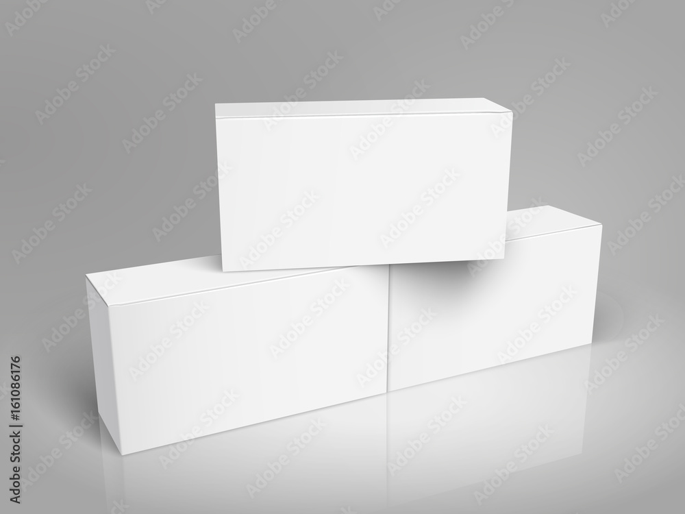 blank boxes design