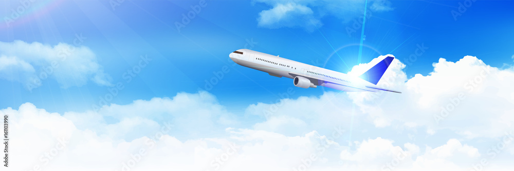 飛行機 空 風景 背景 飛行機 空 風景 背景
