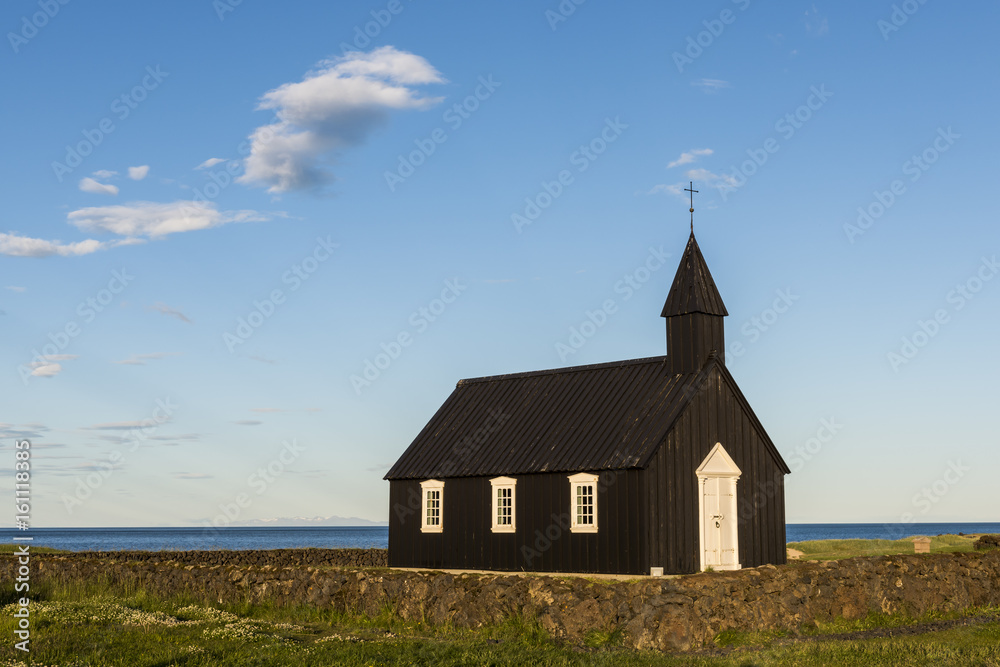 Budakirkja Iceland Evening