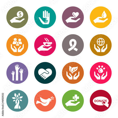 Charity icons