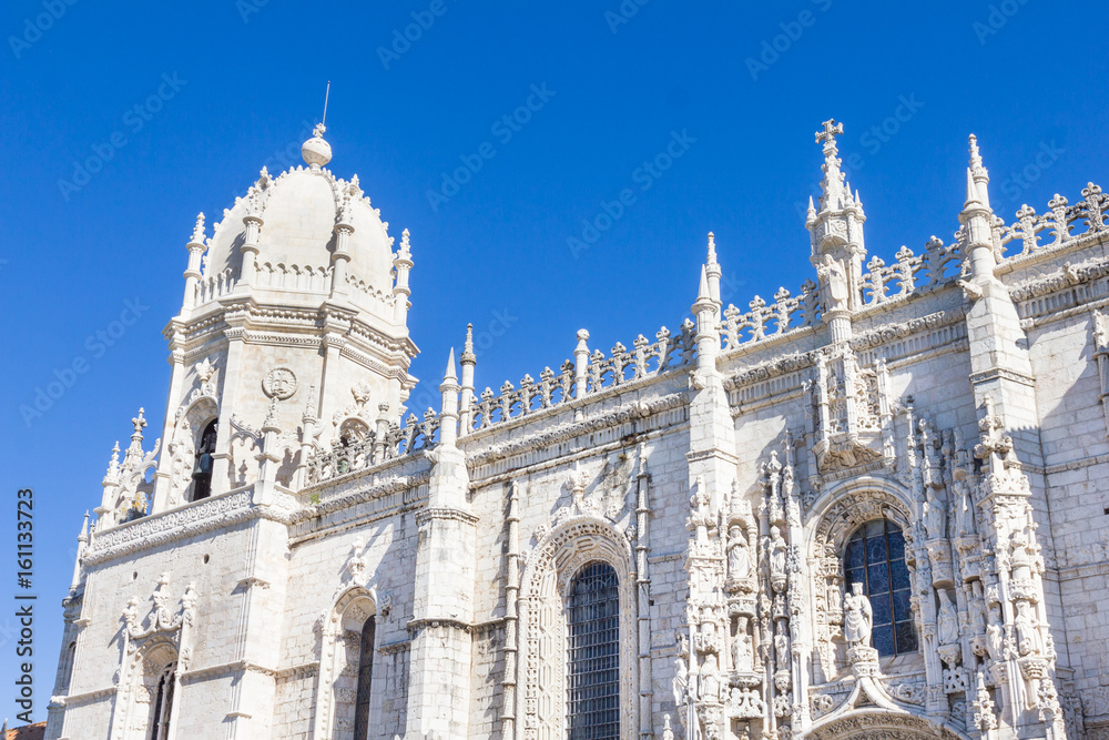 The Jerónimos Monastery and the Church of Santa Maria in Belém, Lisbon, Portugal