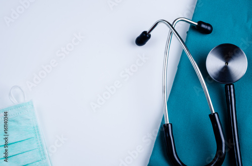medical examination, stethoscope, medicine and therapy, background