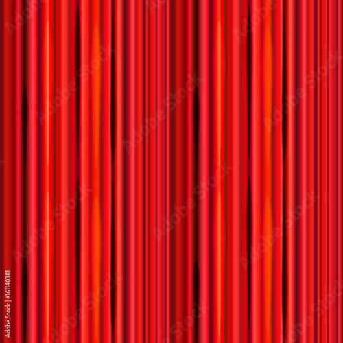 Bright red curtain, retro theater pattern