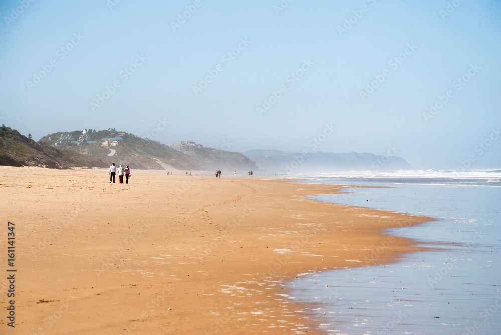 Beach of Wilderness at the Garden Route in South Africa.