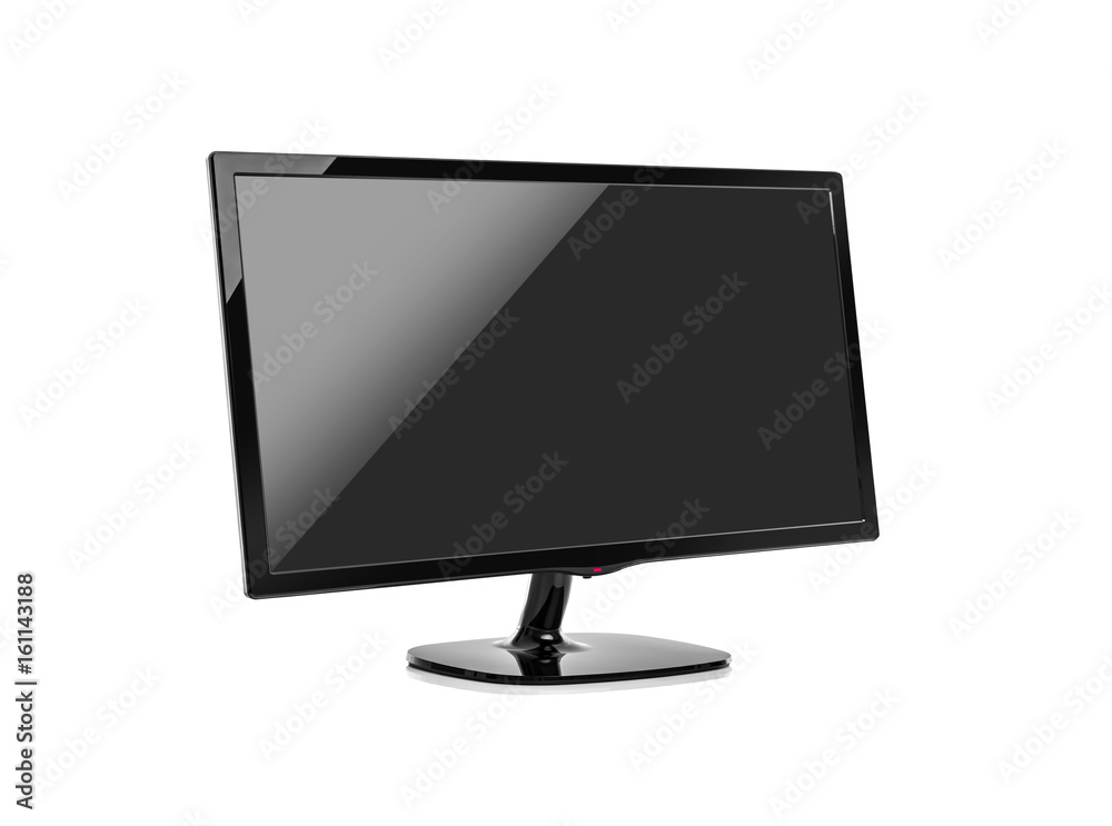 Computer monitor or TV isolated. Computer monitor or TV isolated.