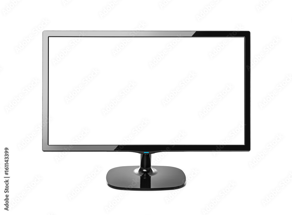 Computer monitor or TV isolated. Computer monitor or TV isolated.