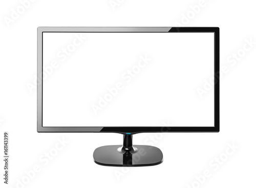 Computer monitor or TV isolated.