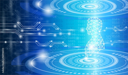 technology concept,technology medical science in future