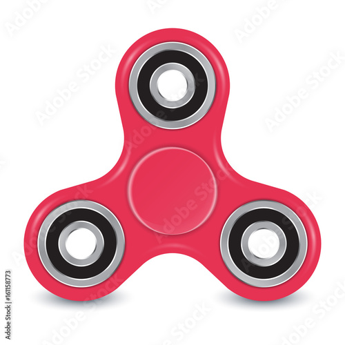 Realistic image of Fidget Spinner. Vector illustration.