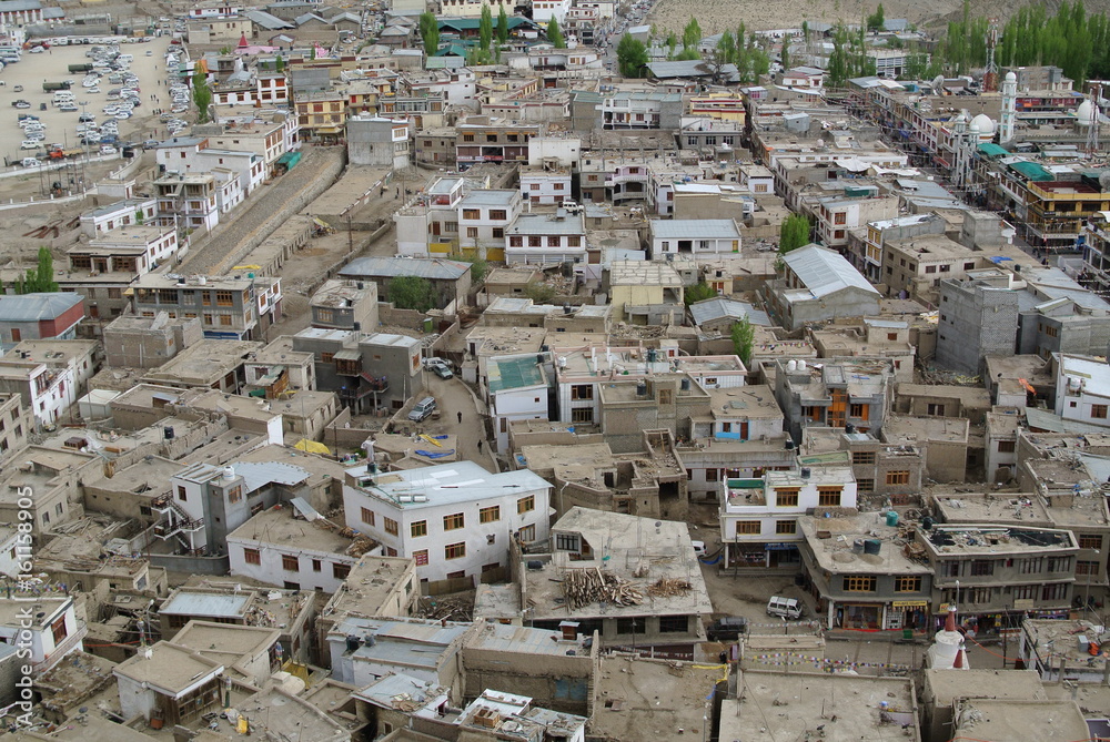 Obraz premium Town in Leh