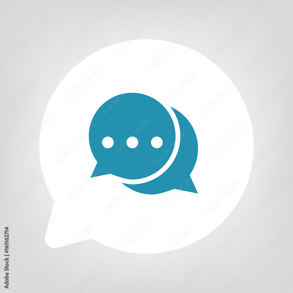 Kreis Sprechblase - Sprechblasen Dialog Kreis Sprechblase - Sprechblasen Dialog