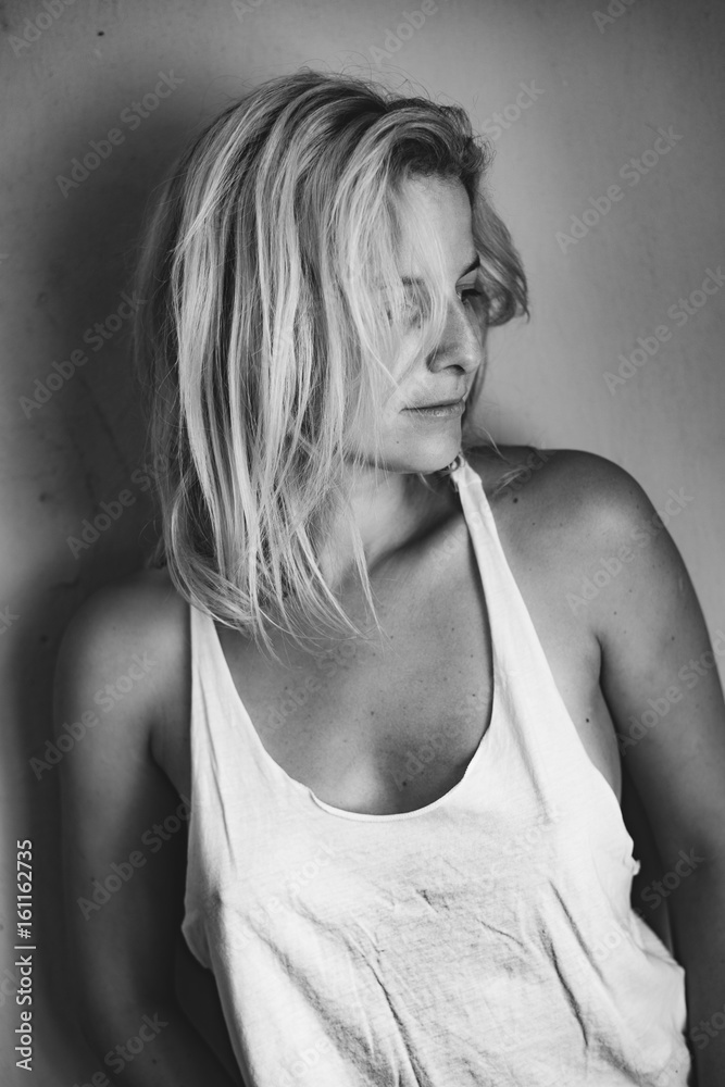 Portrait of beautiful woman Portrait of beautiful woman