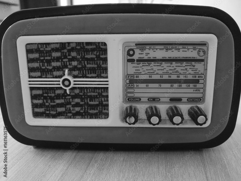 Fototapeta premium stare radio