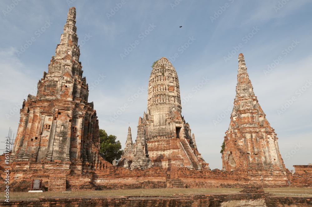 Fototapeta premium Ayutthaya Historical Park, old city of Ayutthaya, Thailand