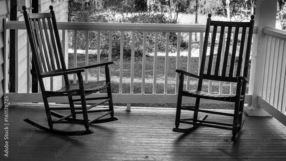 Two cheap rocking chairs