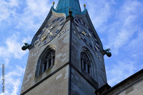 Obraz na plátně Fraumünster Kirche in Zürich