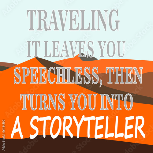 To travel is to live Bag