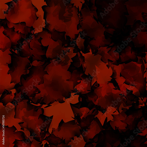 Dark red watercolor texture background. Uncommon abstract dark red watercolor texture pattern. Expressive messy vector illustration.