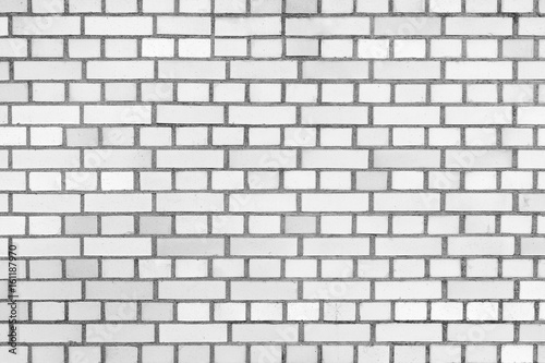 Background of white brick wall texture. Abstract image.