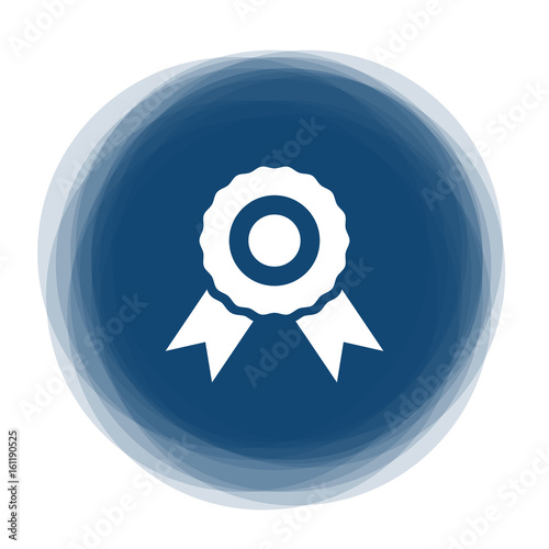 Abstract round button - award - badge