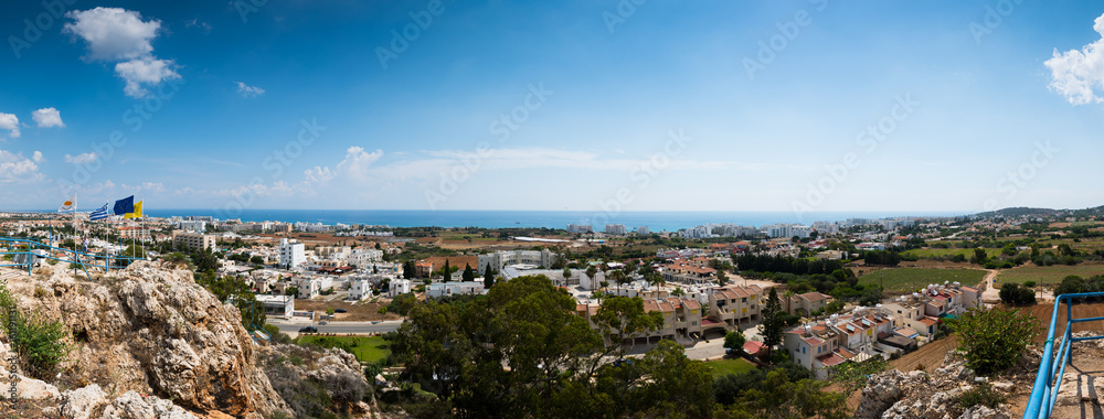 Panorama over Fig Tree Bay, Cyprus