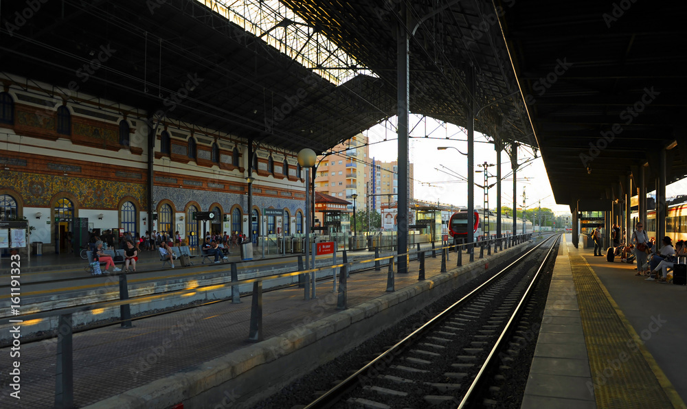 Estación de Jerez de la Frontera, España Estación de Jerez de la Frontera, España
