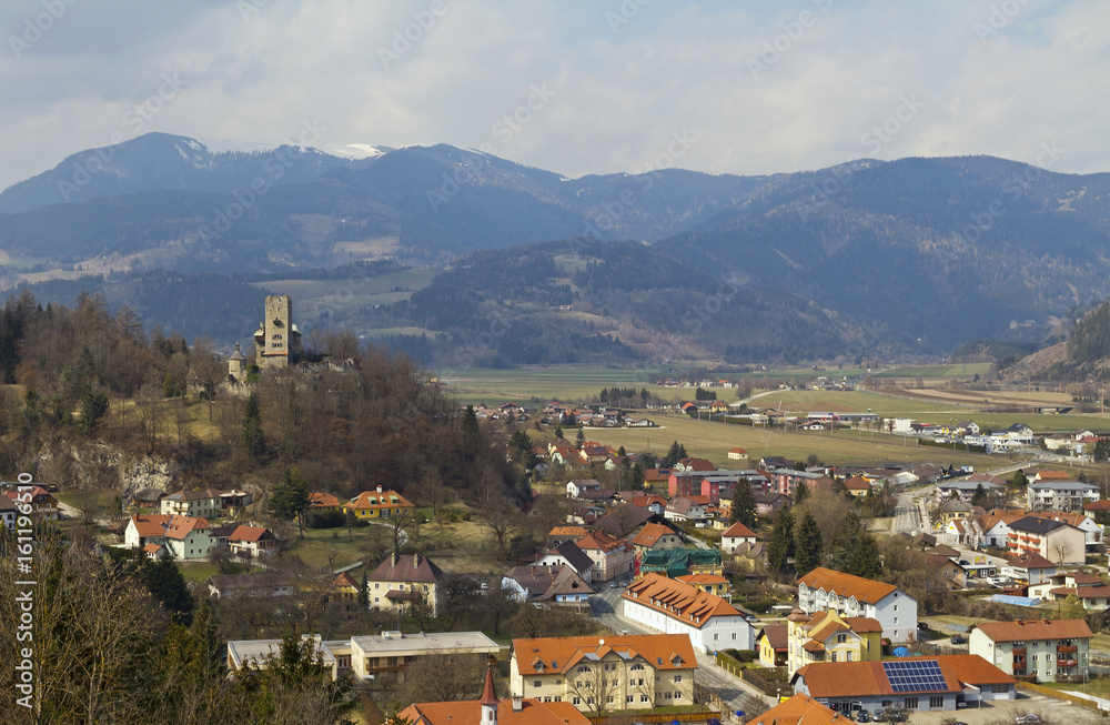 Northern part of Friesach and Geiersburg