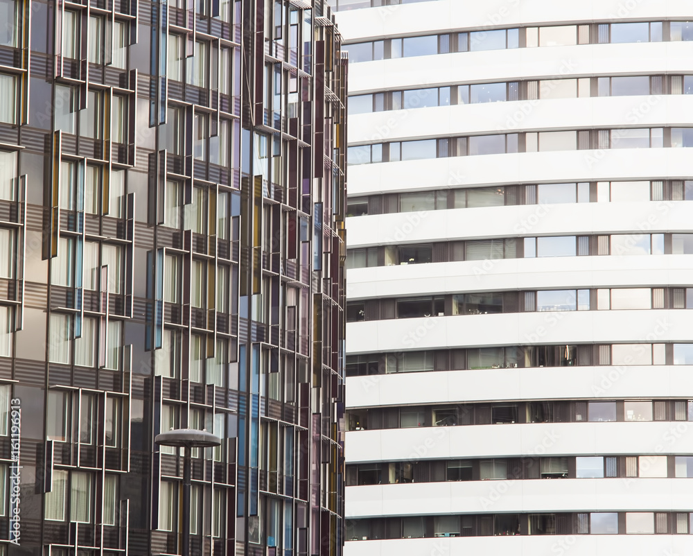 Obraz premium modern buildings in the city