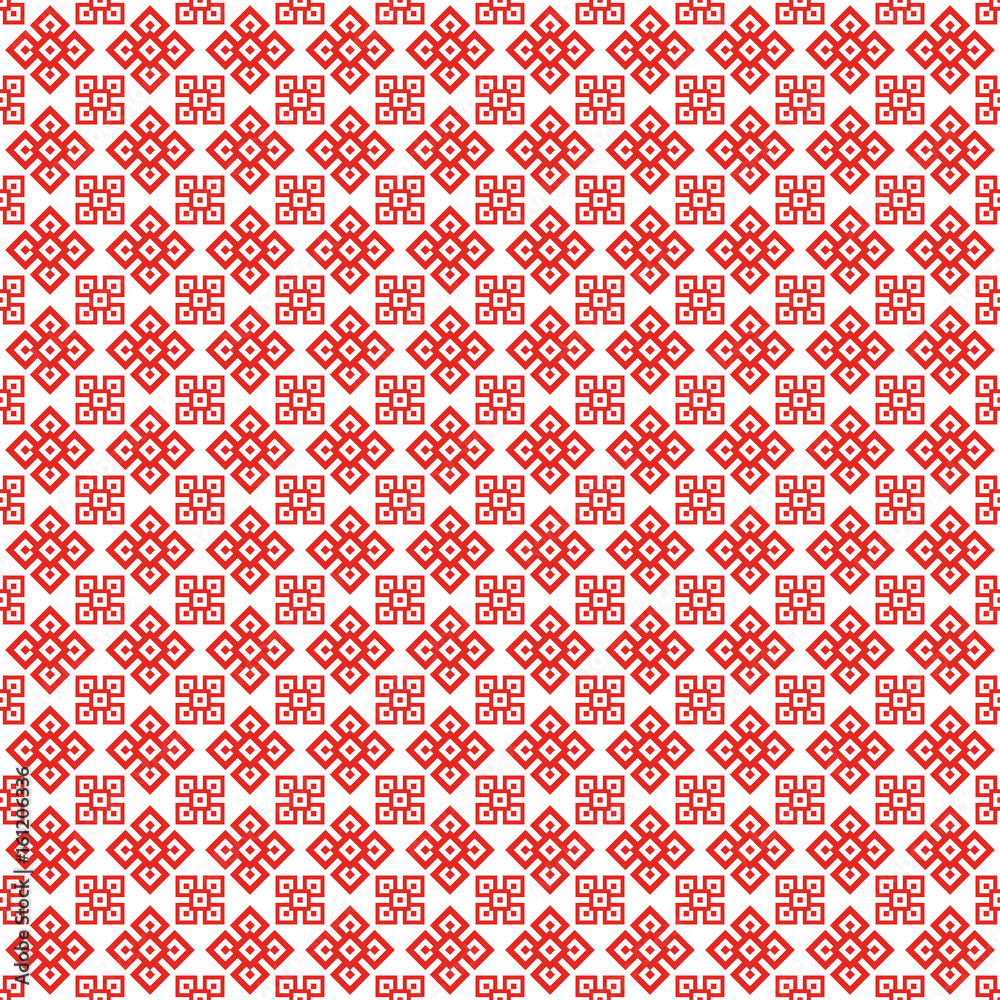Fototapeta premium Ukrainian ornament seamless pattern