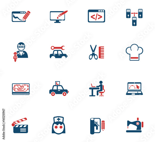 courses icon set