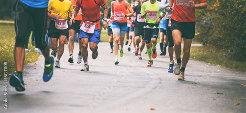 Marathon Läufer