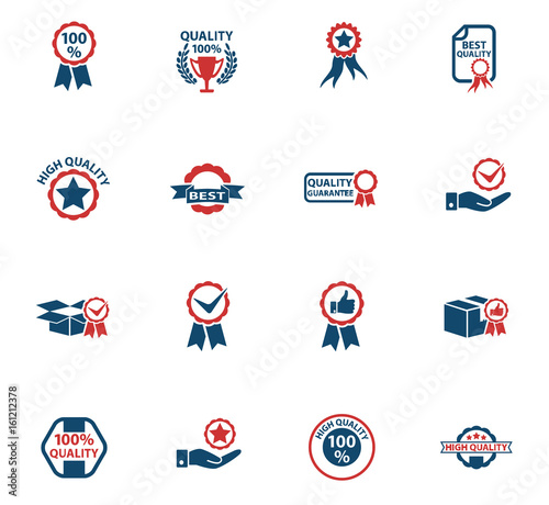 quality icon set