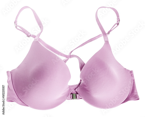 Pink simple bra