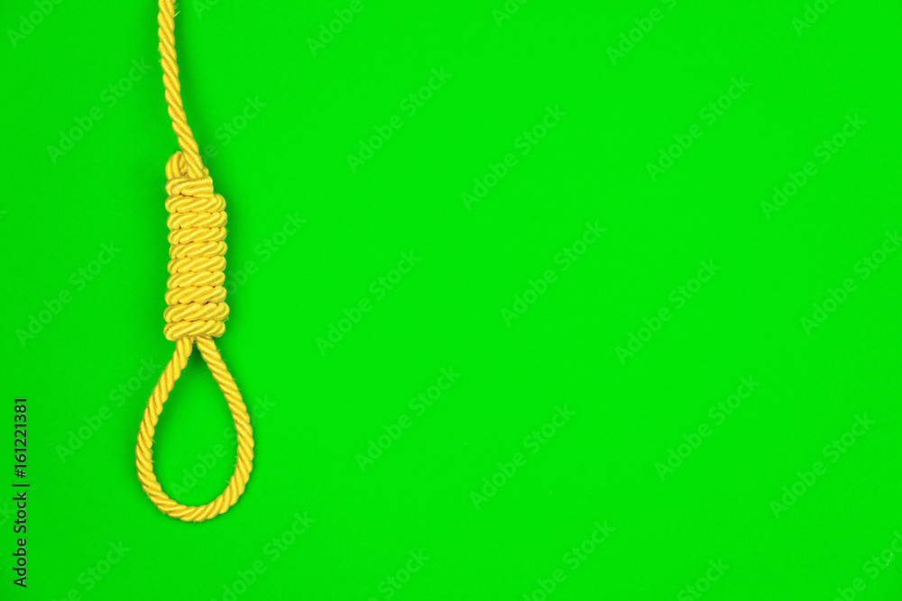 Sewing concept. Yellow string Sewing concept. Yellow string