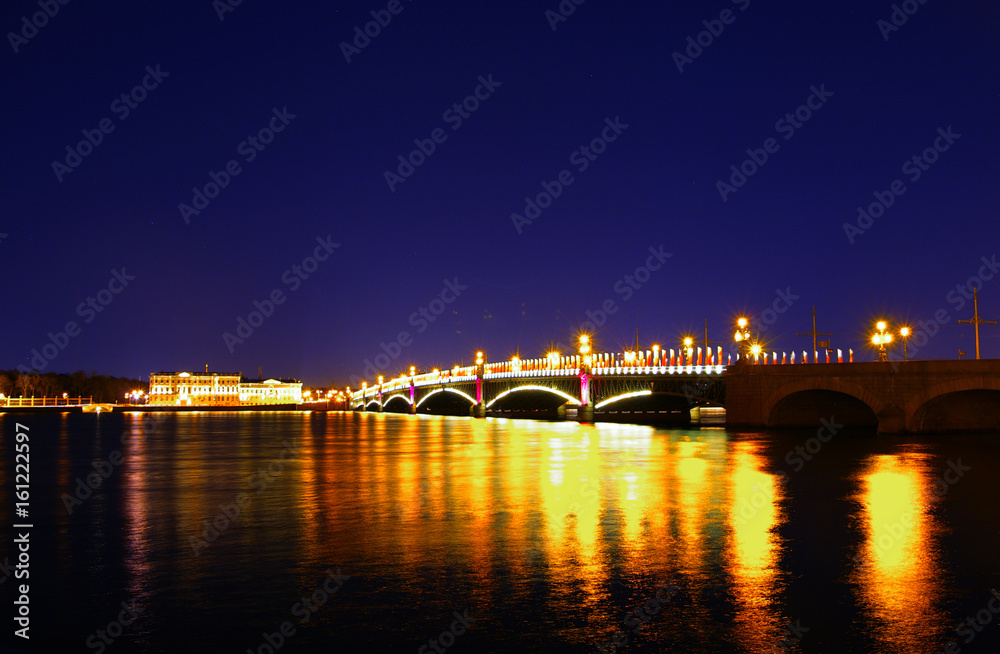 Trinity Bridge, Saint Petersburg