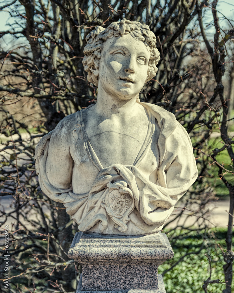 The Allegory of June bust in the Catherine Park in Tsarskoye Selo.