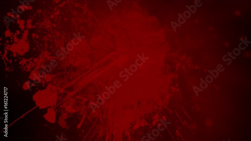 4k Red ink blood splash spots background,accidents horror spray,murder murderer killer killing slaughter intimidation,underworld mafia fighting war liquid backdrop. photo