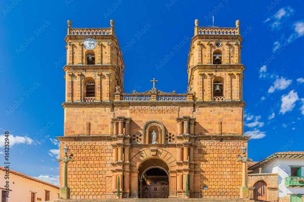 Cathedral of  Barichara Santander in Colombia South America