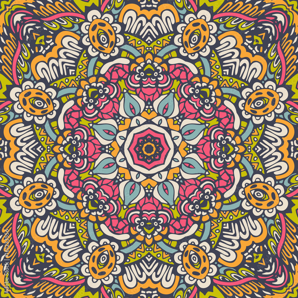 seamless flower pattern Geometric print