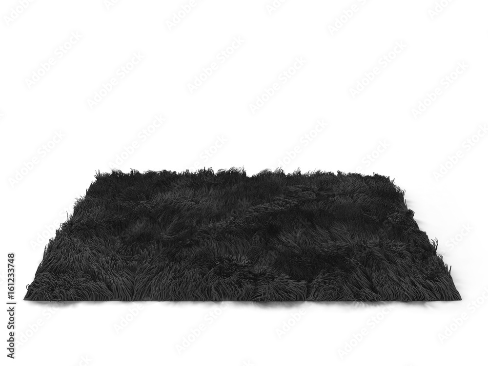 Fluffy carpet