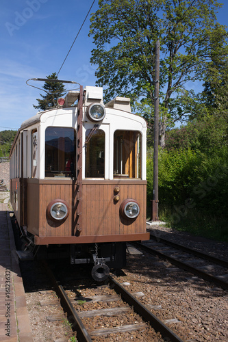 Historische Waggons der Rittner Schmalspurbahn