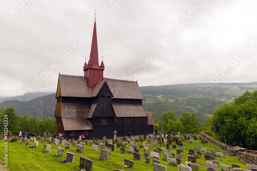 The stave church at Ringebu, built around the year 1220, is one of fewer than 30 surviving stave churches and is one of the largest.