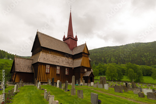 The stave church at Ringebu, built around the year 1220, is one of fewer than 30 surviving stave churches and is one of the largest.