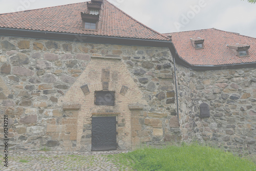 Photography Akershus Fortress or Akershus Castle is a medieval castle that was built to protect Oslo, the capital of Norway