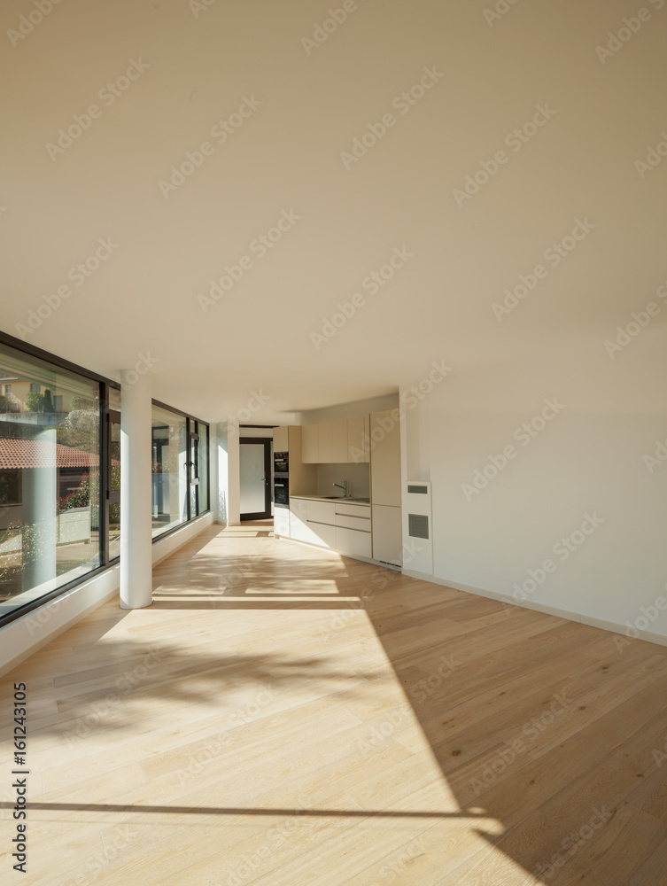 Fototapeta premium Ineriors of a modern apartment, kitchen
