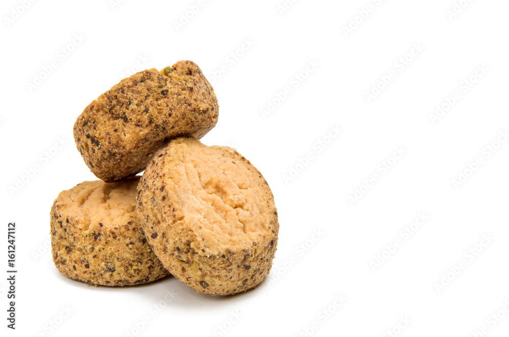 Shortbread cookie isolated Shortbread cookie isolated