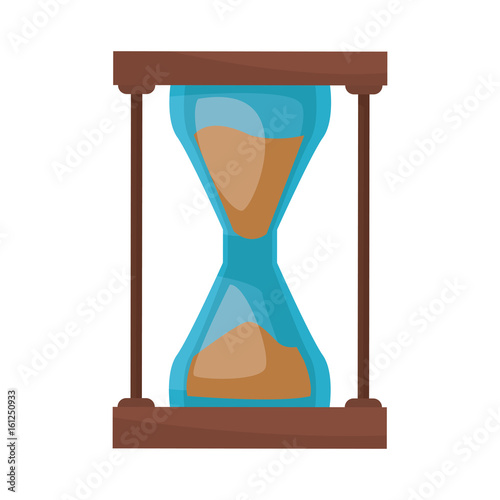 sand clock time supply school icon