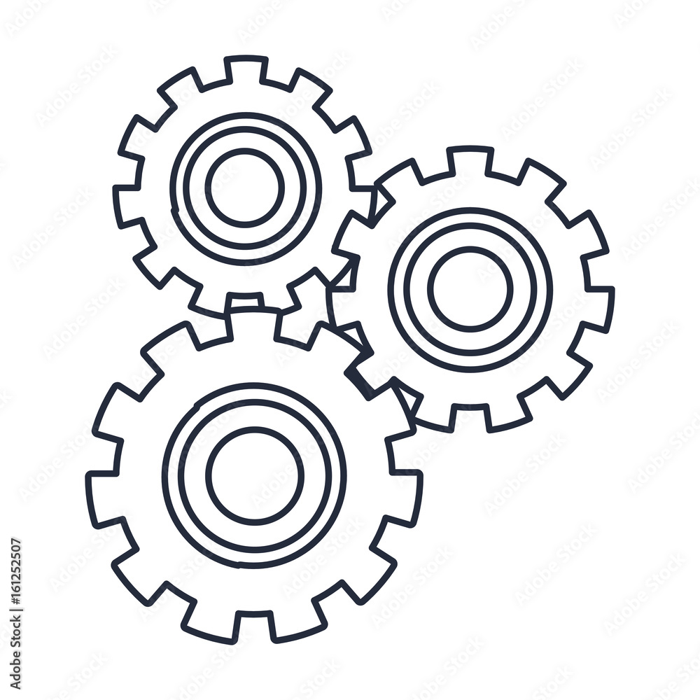 set gears mechanical team work cooperation business concept vector illustration set gears mechanical team work cooperation business concept vector illustration